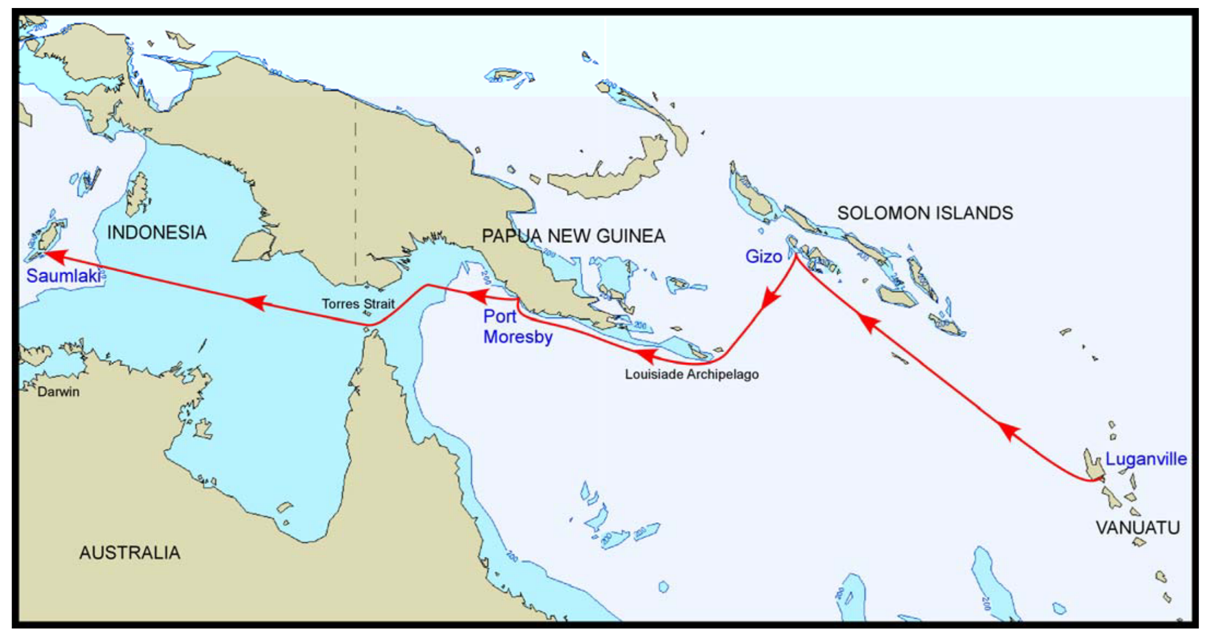 Solomon Islands, Papua New Guinea & Torres Strait 2008